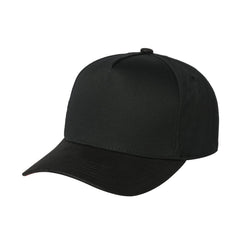Unbranded 5 Panel Leather Bill Hat -