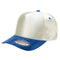 Unbranded Satin Snapback with Suede Bill