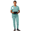 Vel Endeavor Men's 6-Pocket Double Cargo Pocket Jogger Scrub Pants VB452