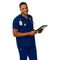 Vel Pioneer Men's Pocket V-Neck Scrub Top VT401