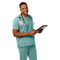 Vel Pioneer Men's Pocket V-Neck Scrub Top VT401