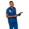 Vel Pioneer Men's Pocket V-Neck Scrub Top VT401