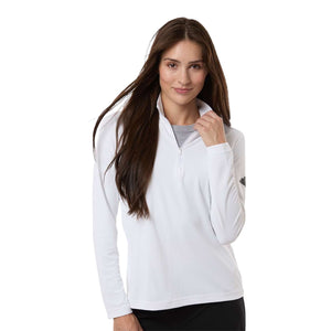 Adidas A400 Women's Lightweight Quarter-Zip Pullover -