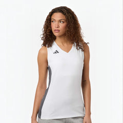 Adidas AT120 Women's Quickset V-Neck Sleeveless Jersey -