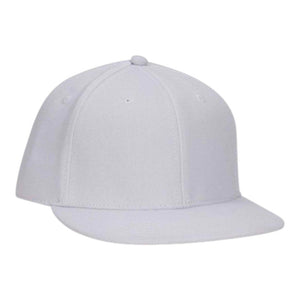 OTTO 13-680 OTTO CAP OTTO FLEX Fitted 6 Panel Mid Profile Flat Visor Baseball Cap -