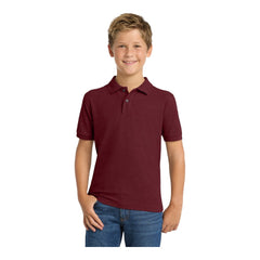 Port Authority Y500 Youth Silk Touch Polo -