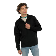 Zorrel Z4478 Poly-Cotton Fleece Performance Long Sleeve Quarter-Zip -