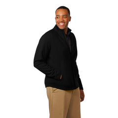 Zorrel Z4579 Poly-Cotton Fleece Performance Long Sleeve Full-Zip -