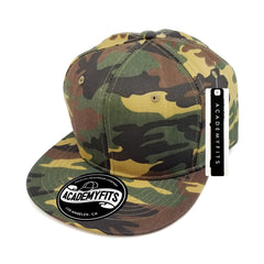 Academy Fits Camo Snapback Hat 1013C -
