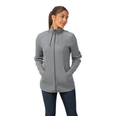 Zorrel Z6671 Ladies' Heather Fleece Long Sleeve Full-Zip -