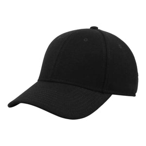 The Game GB555 Wool Cap with Genuine Leather Strap – Low Profile Structured Fit -