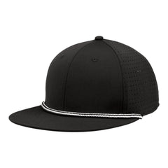 The Game GB519 Perforated GameChanger Cap with Rope – Mid-Pro Structured Snapback -