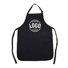Custom Printed Nissun Poly-Cotton Apron with 2 Pockets APN1302 -