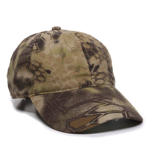Outdoor Cap CGW115 Garment-Washed Camo Cap -