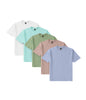 Axism 7010 Dri Ease Oversized Tee Bundles-5 SHIRTS