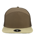 Zapped Headwear Cobra Flat Bill Cap Trucker Mesh Back