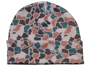 Zapped Headwear Pattern Cuff Beanies -