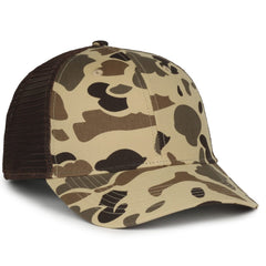 Outdoor Cap GC-100M Canvas Camo Mesh Cap -