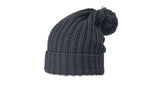 Richardson 143 Chunky Cable Beanie with Cuff & Pom 143R