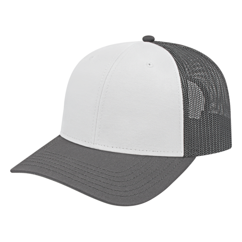 White/ black trucker hat