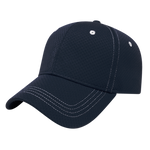 Cap America Custom Embroidered Hat with Logo - Soft Textured Polyester Mesh Cap i7024