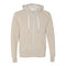 Independent Trading Co PRM90HTZ Unisex Heathered French Terry Full-Zip Hooded Sweatshirt