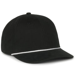 Outdoor Cap OC602 Mid Crown Structured Cap with Rope, Rope Hat -