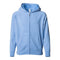 Independent Trading Co PRM15YSBZ Youth Lightweight Special Blend Raglan Zip Hood