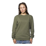 Royal Apparel Unisex Combed Cotton Fleece Crewneck Sweatshirt – Style 13159 Made in USA