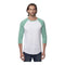 Royal Apparel Unisex Triblend Raglan Baseball T-Shirt – Style 20060 Made in USA