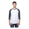 Royal Apparel Unisex Triblend Raglan Baseball T-Shirt – Style 20060 Made in USA