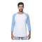 Royal Apparel Unisex Triblend Raglan Baseball T-Shirt – Style 20060 Made in USA
