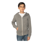 Royal Apparel Youth Triblend Fleece Zip Hoodie – Style 25020 Made in USA