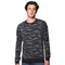 Royal Apparel 25159VCM Unisex Triblend Camo Crewneck Sweatshirt Made in USA