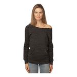 Royal Apparel Women's Eco Triblend Fleece Raglan with Pouch Pocket – Style 37120 Made in USA