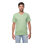 Royal Apparel Unisex Organic Short Sleeve V-Neck T-Shirt – Style 5055ORG Made in USA