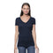 Royal Apparel Women's Viscose Hemp & Organic Cotton V-Neck T-Shirt – Style 64030 Made in USA