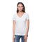 Royal Apparel Women's Viscose Hemp & Organic Cotton V-Neck T-Shirt – Style 64030 Made in USA