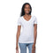 Royal Apparel Women's Viscose Hemp & Organic Cotton V-Neck T-Shirt – Style 64030 Made in USA