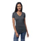 Royal Apparel Women's Viscose Hemp & Organic Cotton V-Neck T-Shirt – Style 64030 Made in USA