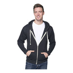 Royal Apparel Unisex Organic RPET Fleece Zip Hoodie – Style 96050 Made in USA