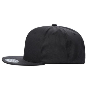 Unbranded Snapback Hat, Blank Flat Bill Cap -