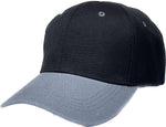 Unbranded 2 Tone Baseball Cap, Blank Structured Hat