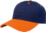 Unbranded 2 Tone Baseball Cap, Blank Structured Hat