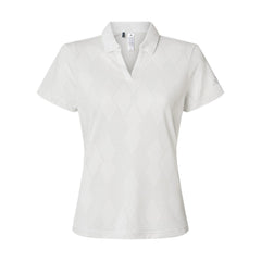 Adidas A727 Women's Textured Jacquard Polo -