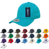 Decky 1016W Curve Bill Flex Hat, 6 Panel Structured Flex Cap