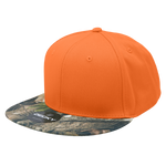 Decky 1047 Digital Camo Snapback Hat, 6 Panel Camouflage Flat Bill Cap - CASE Pricing