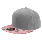 Decky 1047 Digital Camo Snapback Hat, 6 Panel Camouflage Flat Bill Cap - CASE Pricing
