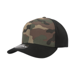 Decky 1048 6 Panel Mid Profile Structured Camo Cap