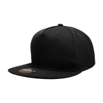Decky 1064 5 Panel Flat Bill, Cotton Snapback Hats - CASE Pricing